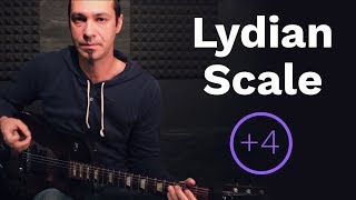 Lydian Scale on Guitar amp Superimposing Pentatonic  Free on Guitar [upl. by Alyel]