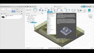 Tutorial – Authoring a clearance toolpath in Fusion 360 From 3D model to CNC fabrication part 6 [upl. by Micheal]