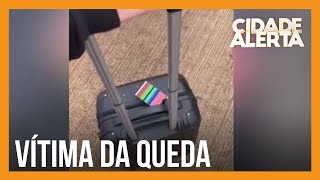 Vítima da queda de avião no interior de São Paulo grava vídeo segundos antes de embarcar [upl. by Aseiram]