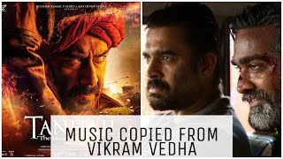 Ghamand Kar song  Tanhaji Music Copied from Vikram Vedha [upl. by Sucam776]