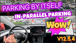 SE ESTACIONA POR SI SOLO EN ESTACIONAMIENTO PARALELO  PARKING BY ITSELF IN PARALLEL PARKING LOT [upl. by Gefen478]