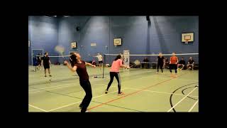 Borders Badminton Group  Team Tournament  October 2023 [upl. by Dnaletak]