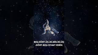 Uzayda Kaybolan Astronotun Ses Kaydı uzay space bilim astronot astronout science gezegenler [upl. by Bor]