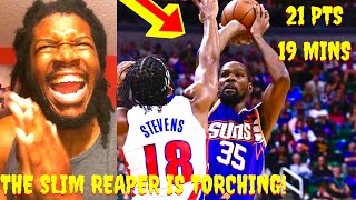 21 PTS IN 19 MINUTES IS INSANE WORK PISTONS VS SUNS PRESEASON HIGHLIGHTS REACTION 2024 [upl. by Aural]