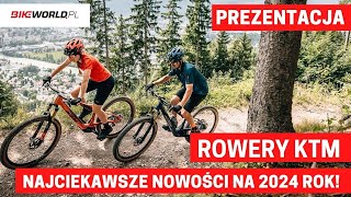 Rowery KTM Przegląd nowości z kolekcji na 2024 rok  Lekkie elektryki i ciekawe analogi [upl. by Anaid658]