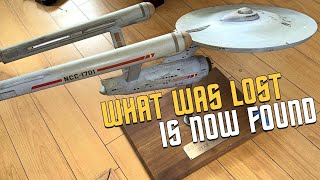 Lost Enterprise Model Update  Star Trek News [upl. by Elorak]