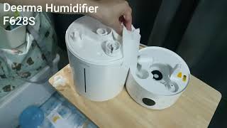 หนาวนี้ มารีวิว เครื่องเพิ่มความชื้นในอากาศ Deerma Humidifier F628AF628S [upl. by Kcirdes375]