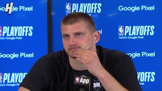 Nikola Jokic talks Game 2 Loss vs Timberwolves Postgame Interview 🎤 [upl. by Slen]