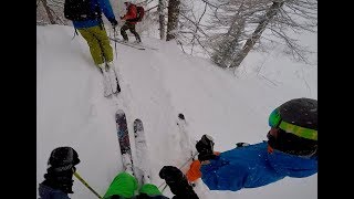 Courmayeur offpiste skiing amp learning italian [upl. by Aihsi]