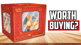 Whats Inside Charizard ex SUPER PREMIUM Collection Box [upl. by Monafo]