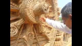 Konarks Sun Temple Wheel A Symbol of Indias Heritage at G20 Summit [upl. by Sorvats67]