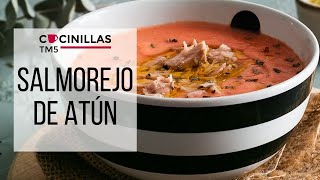 Salmorejo de Atún  Ligero y sin Pan  Recetas Thermomix [upl. by Auod]