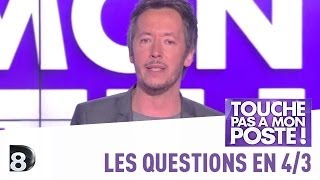 Les questions en 43 de JeanLuc Lemoine  TPMP  19122013 [upl. by Elconin665]