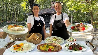 TELEĆE PEČENJE i 50 Godina Tradicije Beogradski Restoran DEVETKA I Specijalitet Kuće FILE DEVETKA [upl. by Freemon]