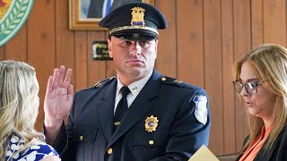 Haverstraw Police Chief John Gould Jr Sworn In [upl. by Nanek]