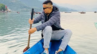 phewa tal ma yaklai boting gardai sajko bela pokhara ma 😒❤️ [upl. by Haroun]