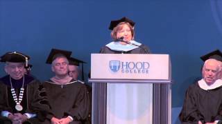 Marlene Young at Hood College Graduation 2014 [upl. by Annoirb]