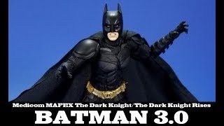 MAFEX Batman 30 The Dark Knight Rises Medicom Review [upl. by Slaohcin]