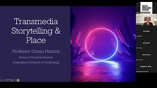 The Revolution in Transmedia Storytelling Through Place by Professor Donna Hancox [upl. by Moss]