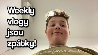 WEEKLY VLOGY JSOU ZPÁTKY  můj úplně obyčejný týden až na to že mi přišel nový batoh do školy [upl. by Glovsky6]