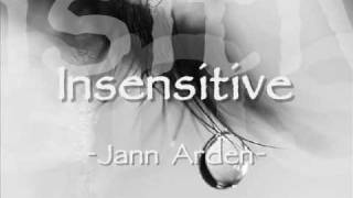 Jann Arden  Insensitive with Lyrics [upl. by Bibi]