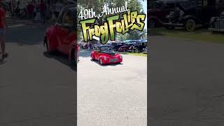 Frog Follies 2024 Thunder frogfollies hotrod hotrodshow carshow vintagecars [upl. by Ihsorih56]