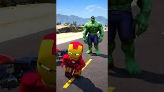 GTA  IRONMAN Son SAVED HIS FATHER LIFE shorts gta shortsfeed gta5 [upl. by Barrada457]