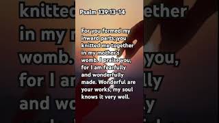 Psalm 1391314 psalms bibleverse day 6 [upl. by Lucilla420]