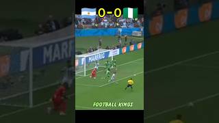 Argentine🇦🇷vs🇳🇬Nigeria fifa wrold cup 2014🥶football [upl. by Ondine]