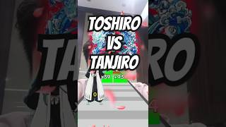 Toshiro vs Tanjiro [upl. by Nesyla389]