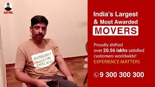 Agarwal Packers and Movers Ltd  Client Feedback agarwalpackersandmoversreview clientreview [upl. by Adekahs381]