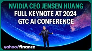 Nvidia CEO Jensen Huang full keynote at GTC 2024 [upl. by Pharaoh]