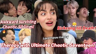 Reaction to Seventeen Chaotic Hilarious friendship hits differently for 10 unforgettable Minutes￼ [upl. by Anidene]