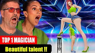 Americas Got Talent 2024 Sacred Riana’s Unbelievably Scary Magic Has Judges Holding Their Breath [upl. by Garceau570]