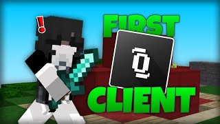 THE FIRST MCPE MOBILE CLIENT  ORIGIN CLIENT [upl. by Netloc]