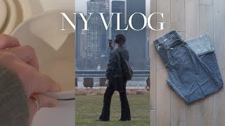 NY Vlog 자라 바지 추천 소호 NEW 소품샵 팬케이크 랍스타 팟타이 맛집 일식 팝업 [upl. by Pulling]