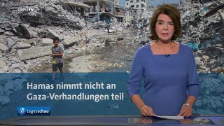 tagesschau 2000 Uhr 15082024 [upl. by Yklam]