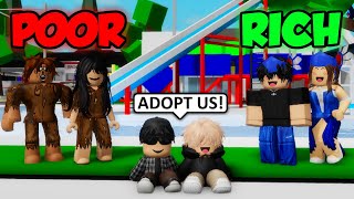 POOR Oders vs RICH Oders in Roblox Brookhaven [upl. by Ledif414]