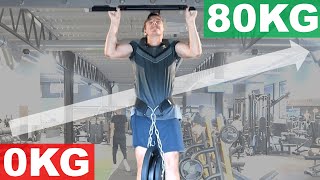 Weighted Pull Up Progression From Beginner To Advanced  How To Progress [upl. by Rior]