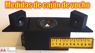 ¡Medidas y tip´s de cajón para vocho [upl. by Vipul]