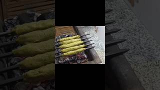 Beef Sikh kabab recipe restaurant style shorts food [upl. by Ellekcir]