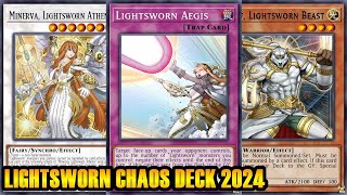 【YGOPRO】 LIGHTSWORN CHAOS DECK 2024 [upl. by Marne]