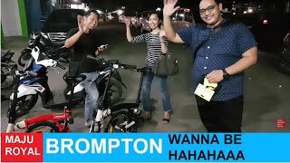 Folding Bike Brompton Wanna Be HEHEHEEHEEE alias TRIFOLD 3SP GAES ⭐⭐⭐⭐⭐ [upl. by Eintruoc]