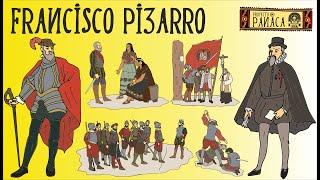 Biografía de Francisco Pizarro  Los Viajes de Pizarro  Caída del Tahuantinsuyo [upl. by Ahsile]