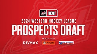 2024 WHL Prospects Draft [upl. by Seko]