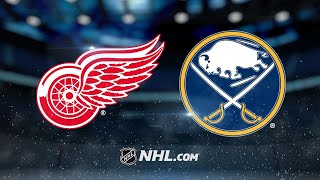 Lehner Sabres blank Red Wings 10 [upl. by Fogel]