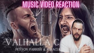 Peyton Parrish  Valhalla Calling  Miracle of Sound  First Time Reaction 4K [upl. by Clair837]