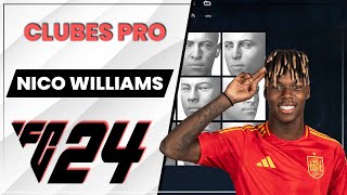 How to make NICO WILLIAMS in EA FC 24 ✅ [upl. by Purdy]