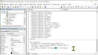 VBA Registro de los datos transferidos Alimentación en Base de datos [upl. by Dorca]