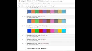 3 Seaborn  Color Palettes [upl. by Bucher863]